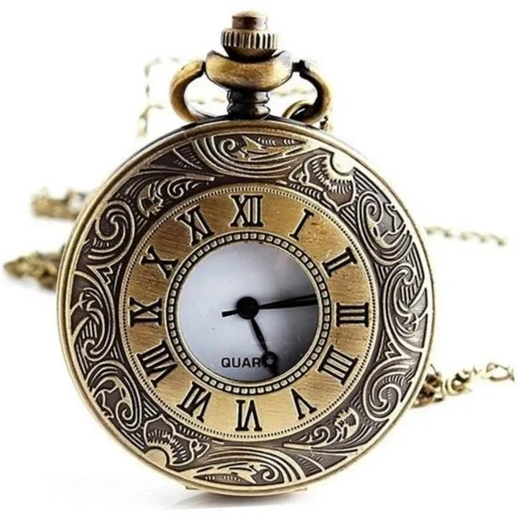 1920s Mens Costume Fedora Hat,Gatsby Gangster Vest,Vintage Pocket Watch - Picture 4 of 7